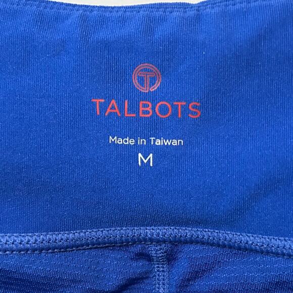 T By Talbots Blue Capri Leggings Size Medium - Picture 4 of 9